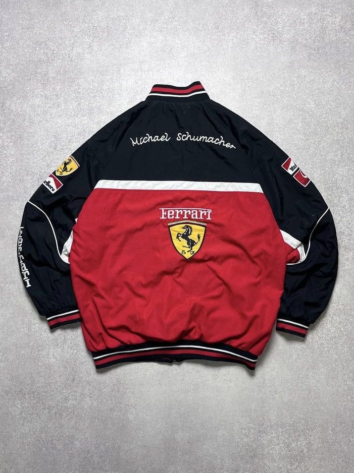 Other Vintage Ferarri Racing Reversible F-1 Nascar Jacket Y2K L Size US L / EU 52-54 / 3 - 2 Thumbnail