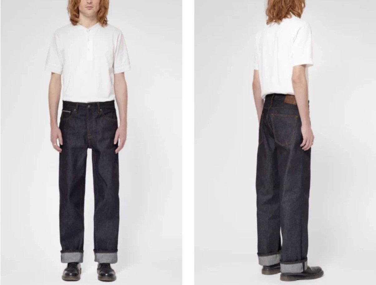 Nudie Jeans Nudie Jeans - Tuff Tony Dry Ace Selvage 31/32 Size US 31 - 1 Thumbnail