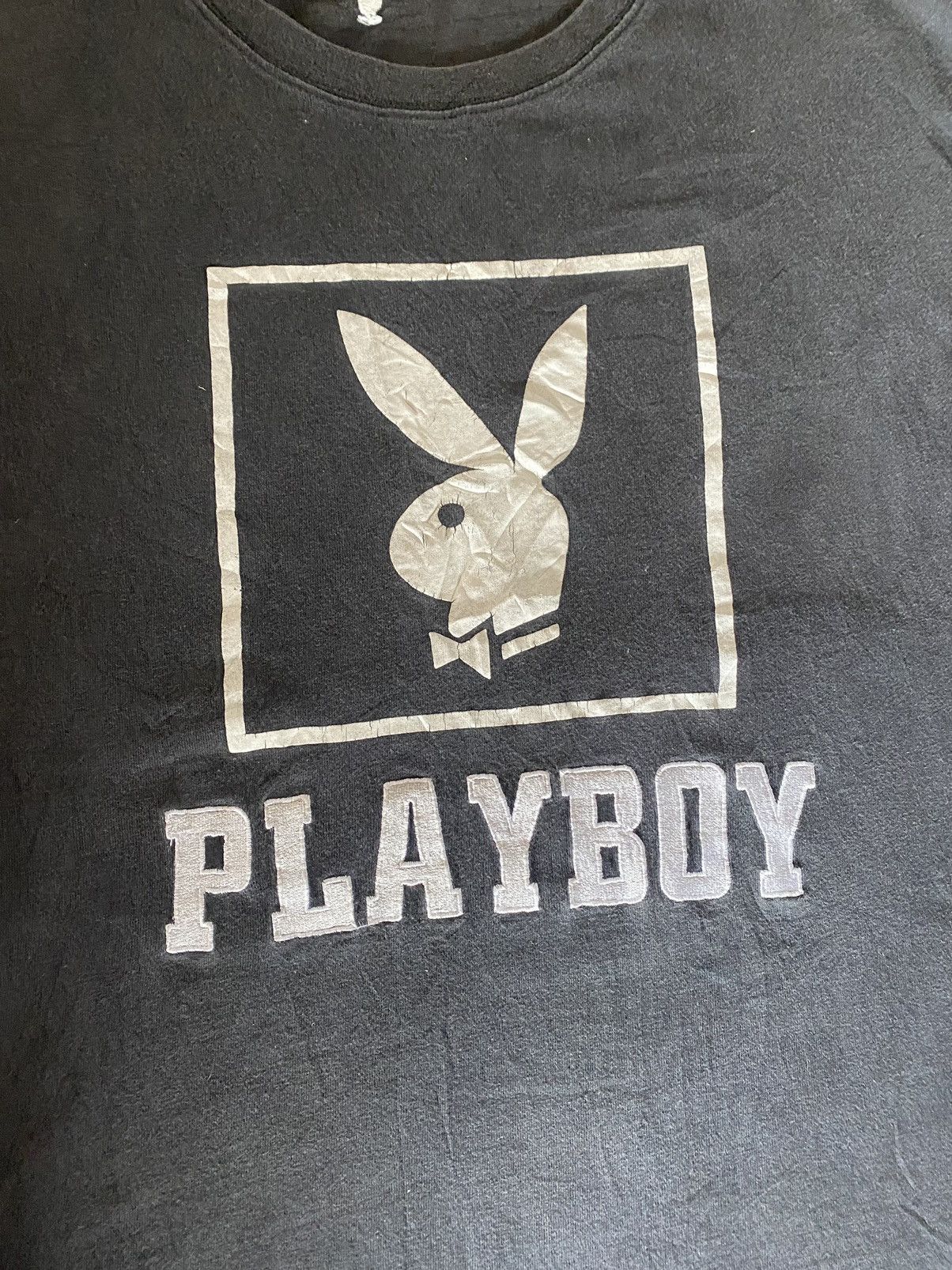 Playboy Vintage Playboy Big Logo T Shirt Size XL Size US XL / EU 56 / 4 - 3 Thumbnail