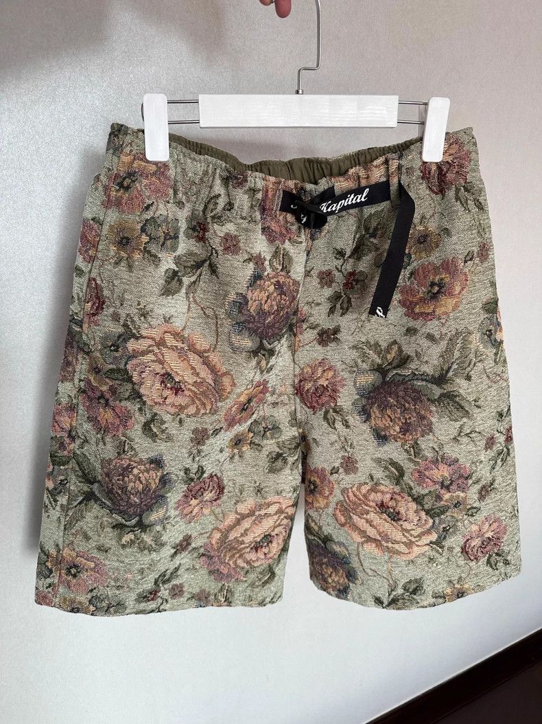 Kapital Kapital Floral Jacquard Shorts - dmc Size US 34 / EU 50 - 1 Thumbnail