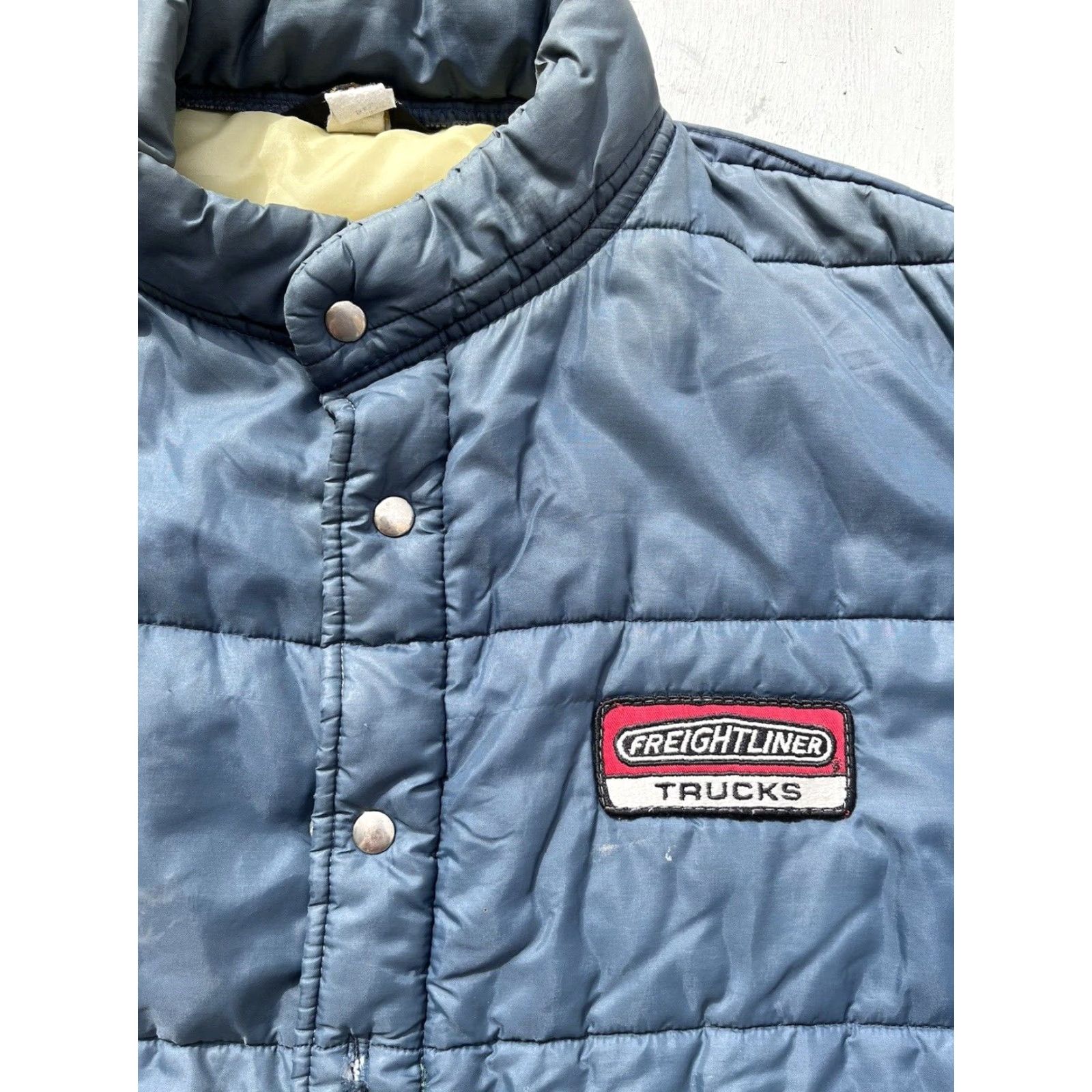 Vintage VINTAGE Swingster Jacket Blue Patch Logo XL Men’s Puffer Trucker Workwear Zip Hoodie? Size US XL / EU 56 / 4 - 2 Thumbnail