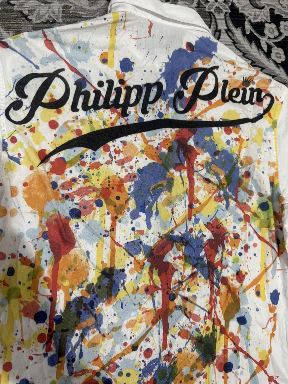 Philipp Plein Philipp Plein Diamond Cut Skull Shirts Size S / US 4 / IT 40 - 4 Thumbnail