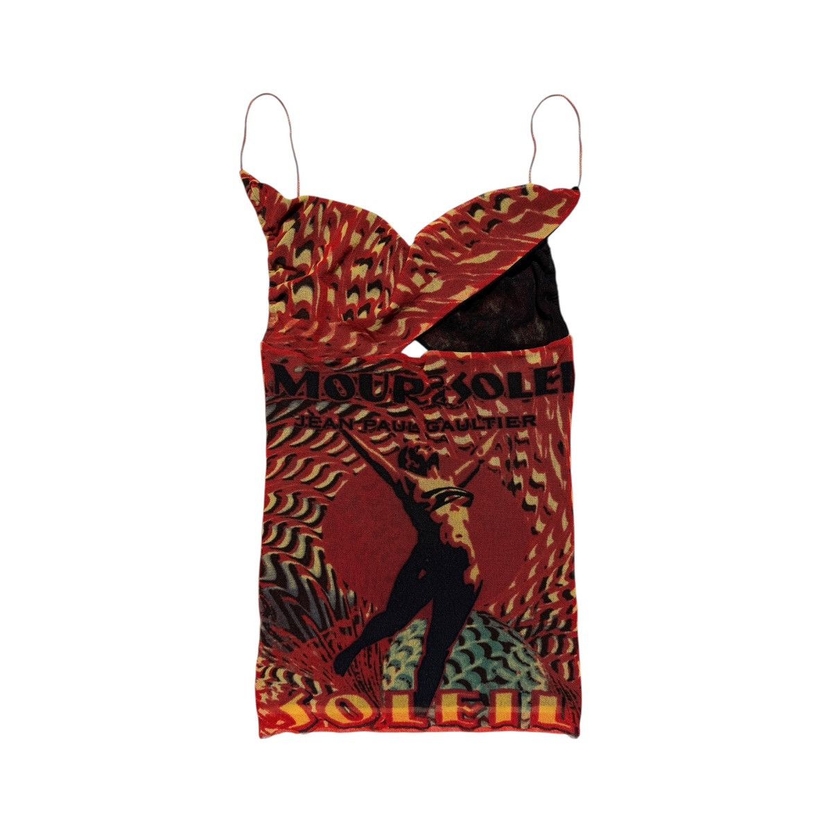 Jean Paul Gaultier SS1999 Amour Au Soleil mesh tank Size M / US 6-8 / IT 42-44 - 1 Thumbnail