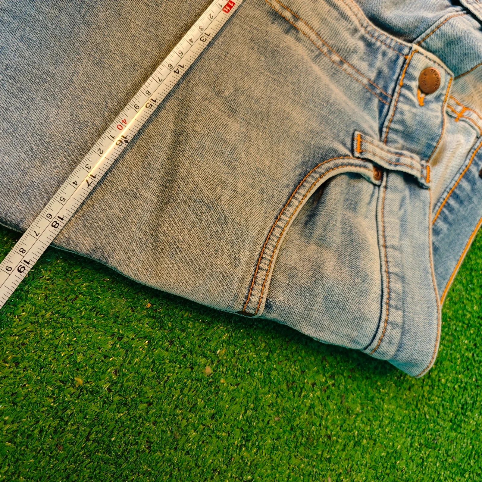 Nudie Jeans Nudie Jeans Womens 28x30 blue slim tight Terry denim pants Size 28" / US 6 / IT 42 - 14 Thumbnail
