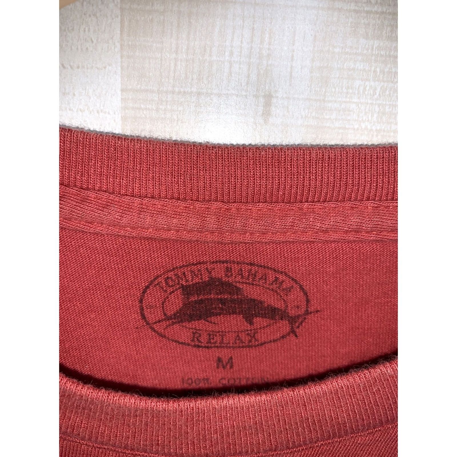 Tommy Bahama Tommy Bahama Men’s Shirt M Island Brew Graphic Print Distressed T Shirt-3807 Rust Red Beach Classic Beer Vintage No N/A Size US M / EU 48-50 / 2 - 3 Thumbnail