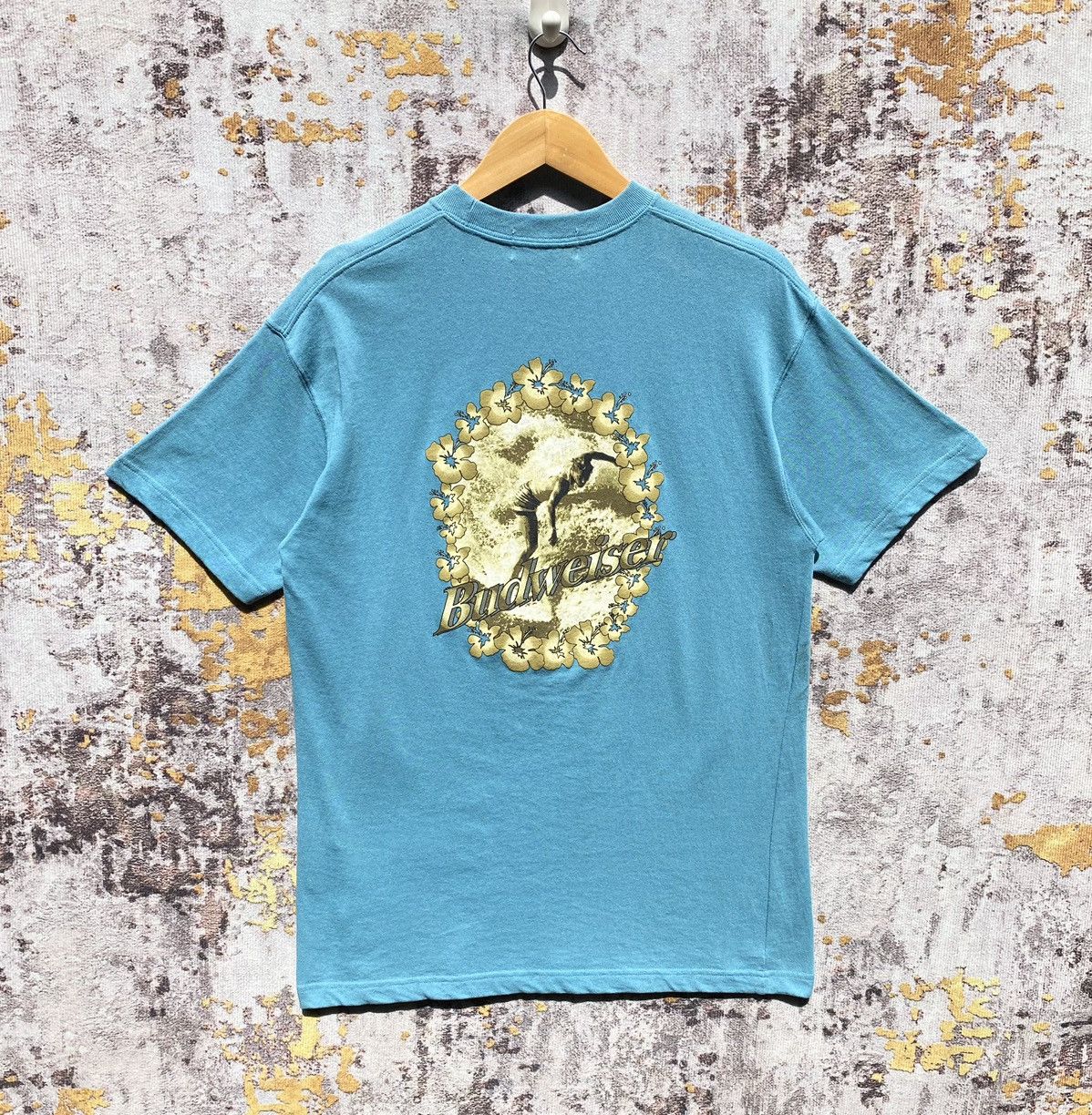 Budweiser Vintage Budweiser Surfboards Tee Back Hit Budweiser Sunfaded Size US M / EU 48-50 / 2 - 1 Thumbnail