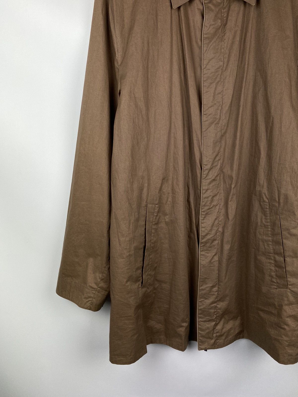 Ermenegildo Zegna Ermenegildo Zegna reversible trench coat leather details Size US L / EU 52-54 / 3 - 3 Thumbnail