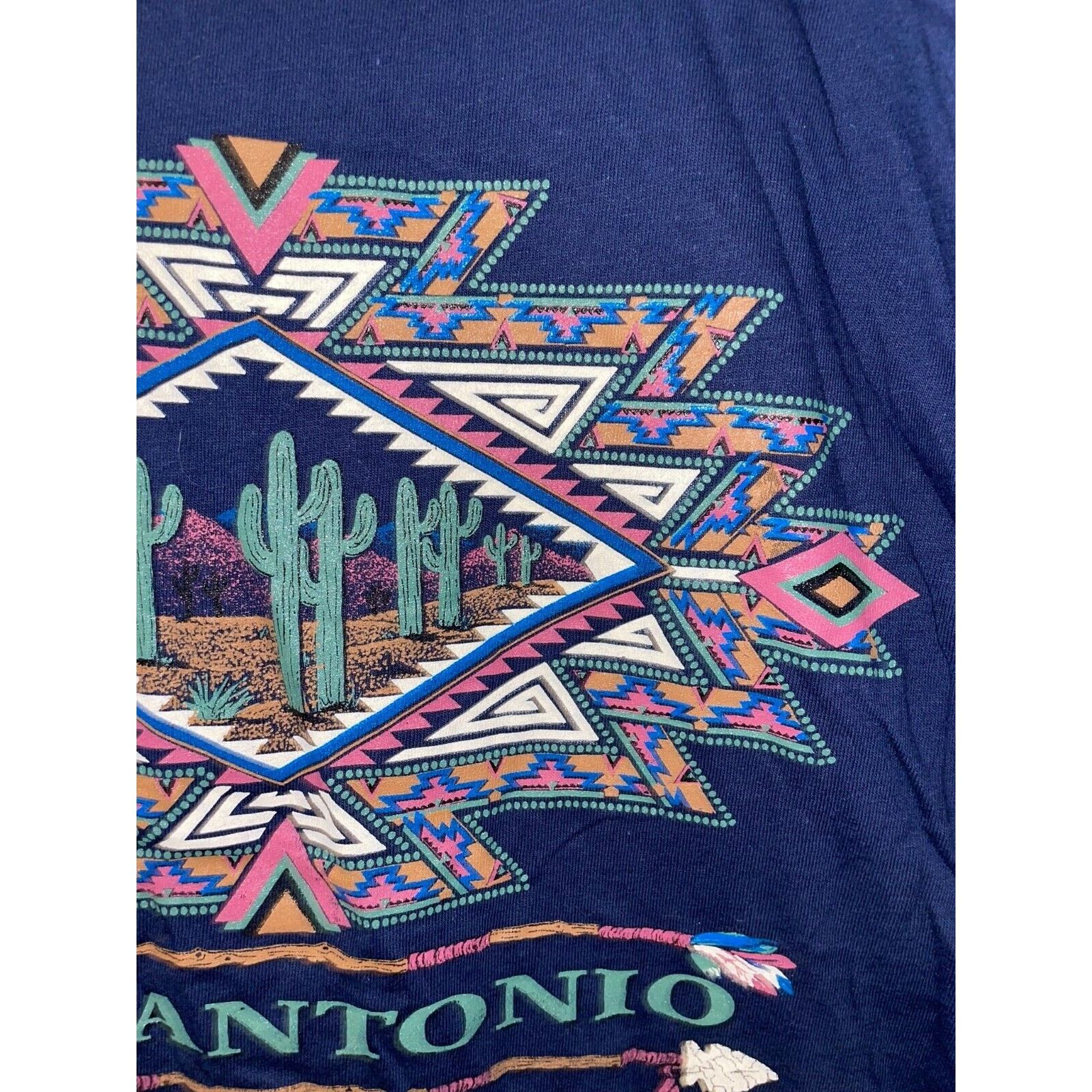 Vintage Vintage San Antonio Shirt H.L. Miller USA 90s Cactus Tee L Size US L / EU 52-54 / 3 - 9 Thumbnail