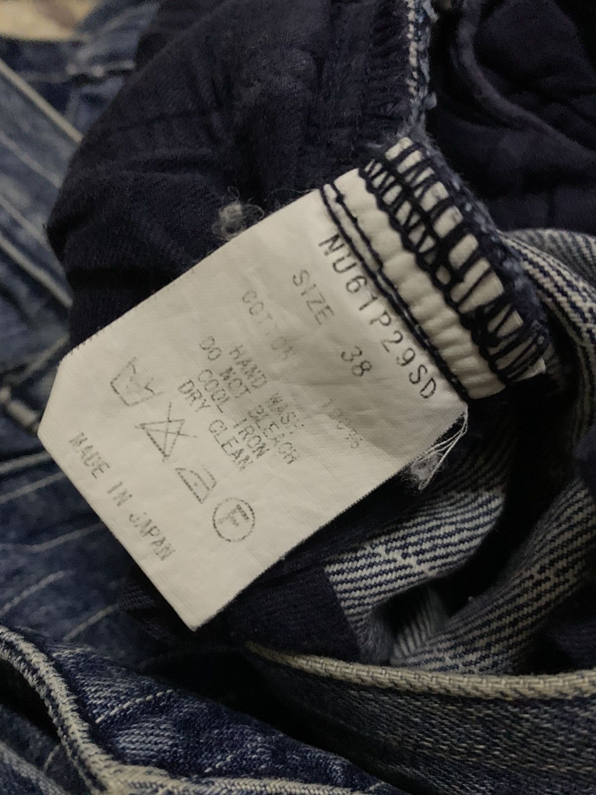 Kapital 🔥Japanese Nano Universe Indigo Stripe Cargo Size US 32 / EU 48 - 9 Thumbnail