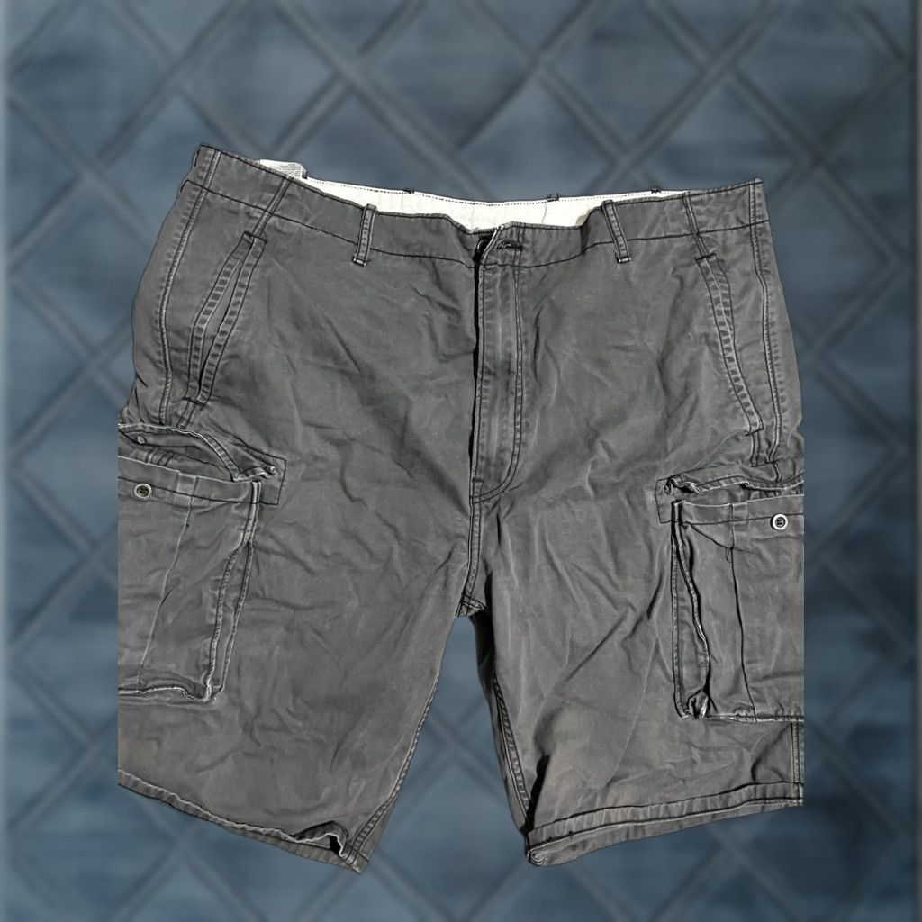 Levi's Levi's Men's Gray Cargo Shorts 42 Regular Cotton Zipper Pockets Flat Front Size US 42 / EU 58 - 1 Thumbnail