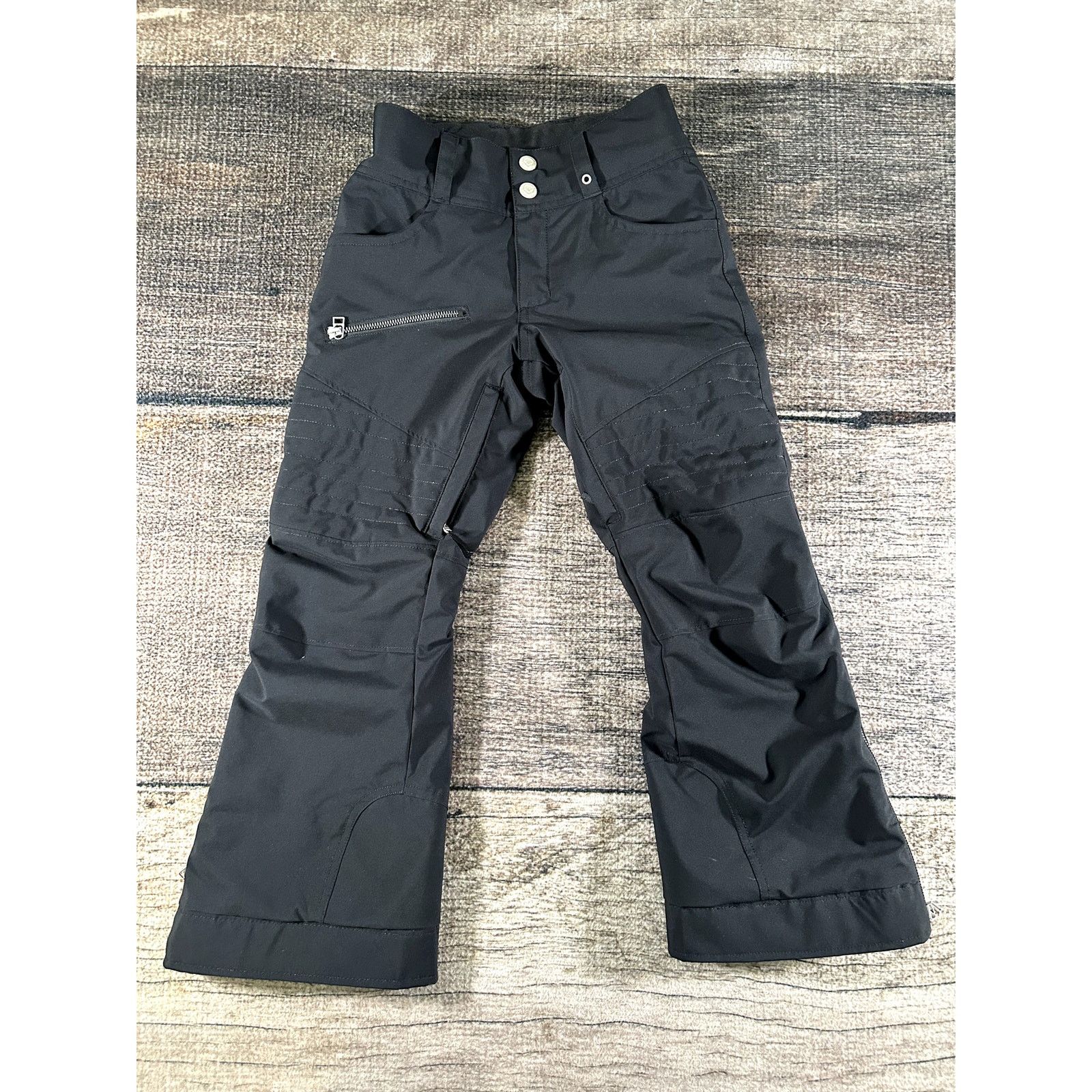 Obermeyer Obermeyer Ski Snowboard Pants Teen Size 8 Black Insulated Size 24" / US 00 / IT 34 - 1 Thumbnail