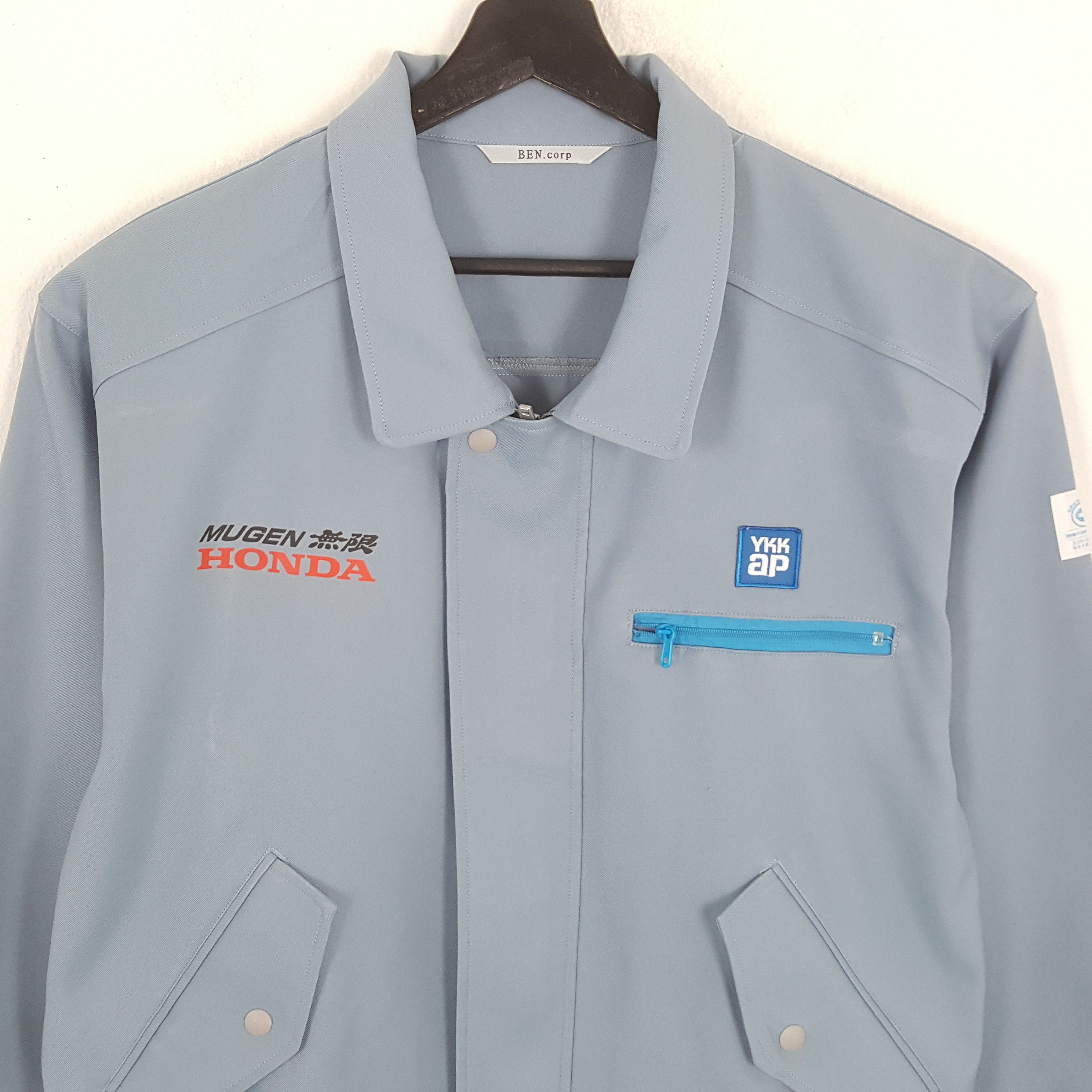Japanese Brand × Vintage MUGEN HONDA Japanese Motorsports Custom Art Jacket Size US L / EU 52-54 / 3 - 4 Thumbnail