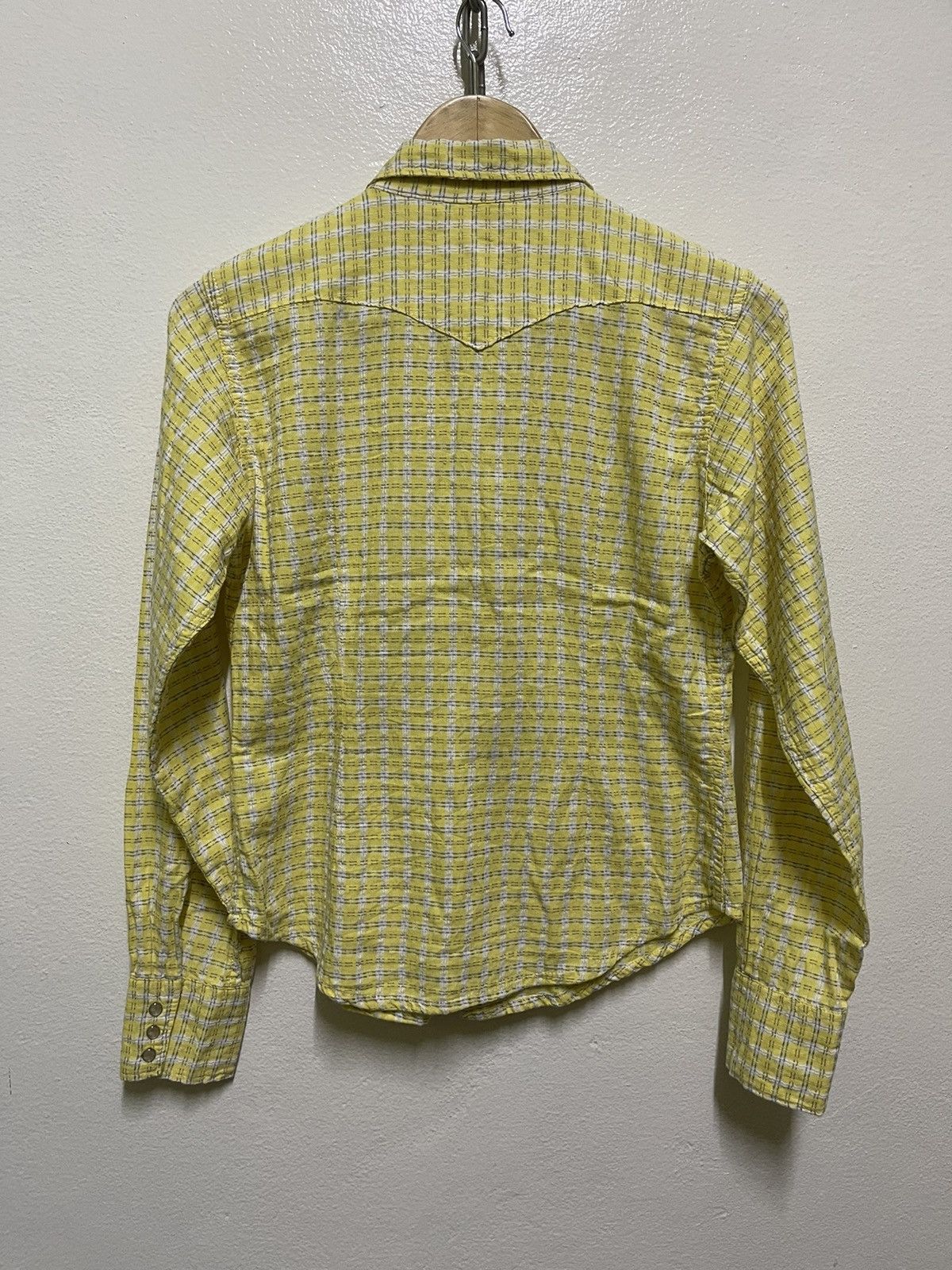 Levi's × Levi's Vintage Clothing Levis For Women Western Shirt Snap Button Size M / US 6-8 / IT 42-44 - 8 Thumbnail