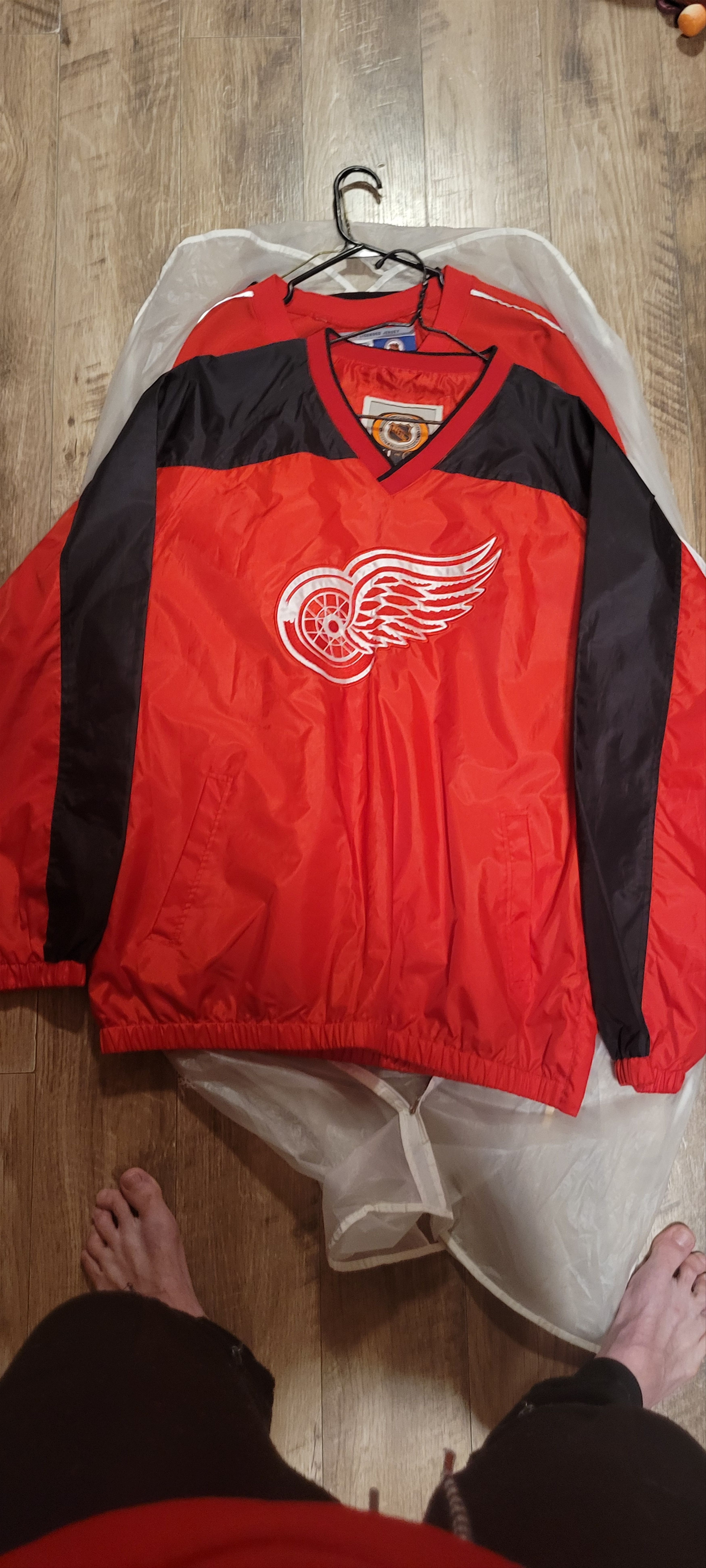 NHL Redwings wind breaker Size US XL / EU 56 / 4 - 1 Thumbnail