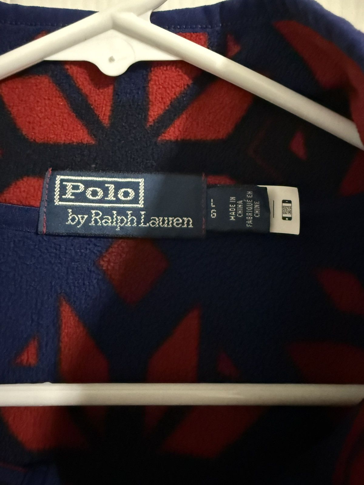 Polo Ralph Lauren Fair Isle Brushed Fleece Pullover Size US L / EU 52-54 / 3 - 3 Thumbnail