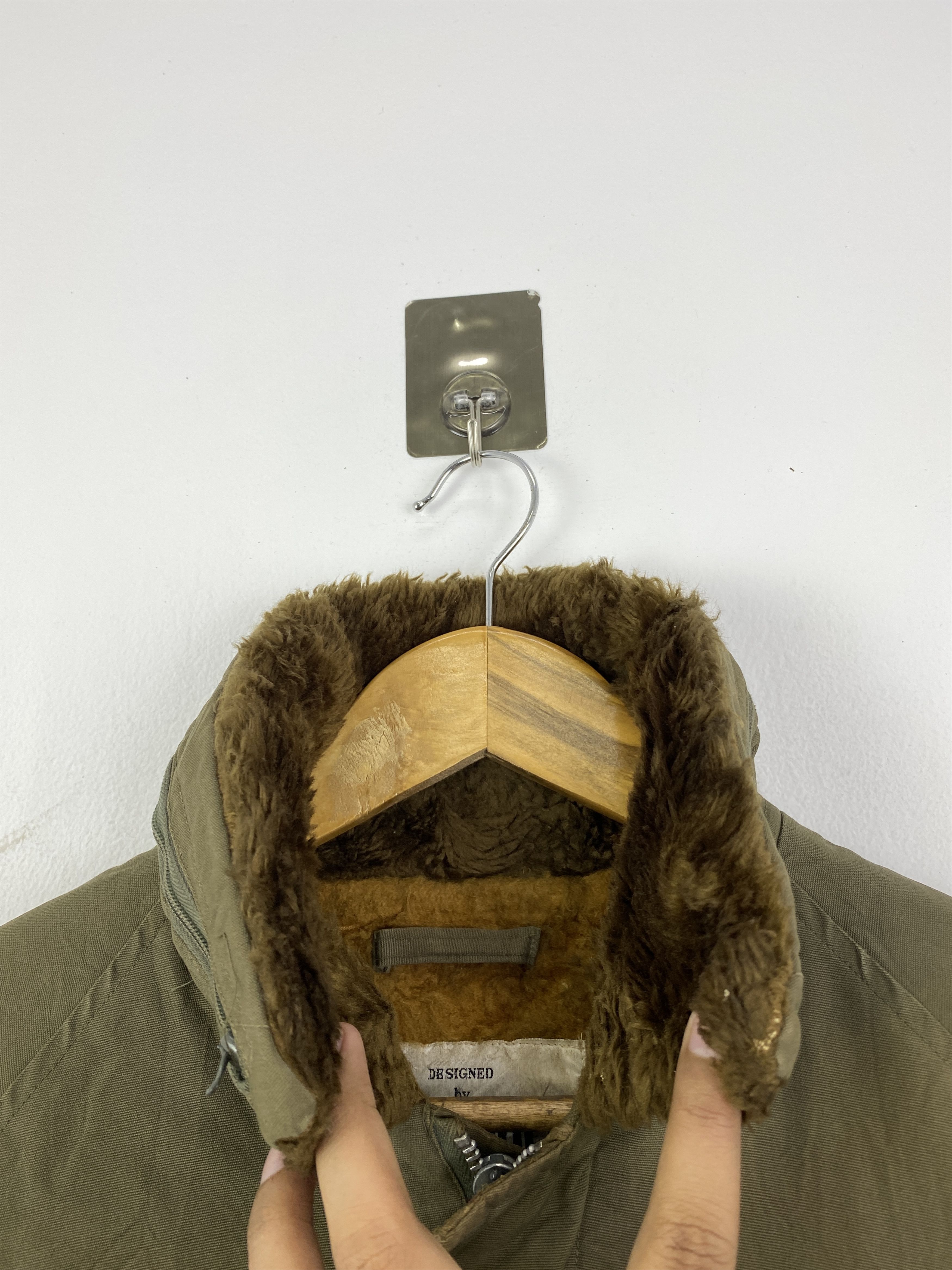 Johnbull Vintage John Bull Military Field Parka Fur Collar JA0209 Size US M / EU 48-50 / 2 - 8 Thumbnail