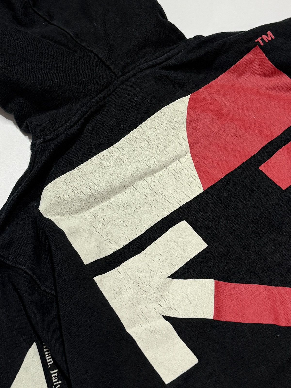 Off-White Off-White Diagonal Split logo hoodie Size US S / EU 44-46 / 1 - 10 Thumbnail