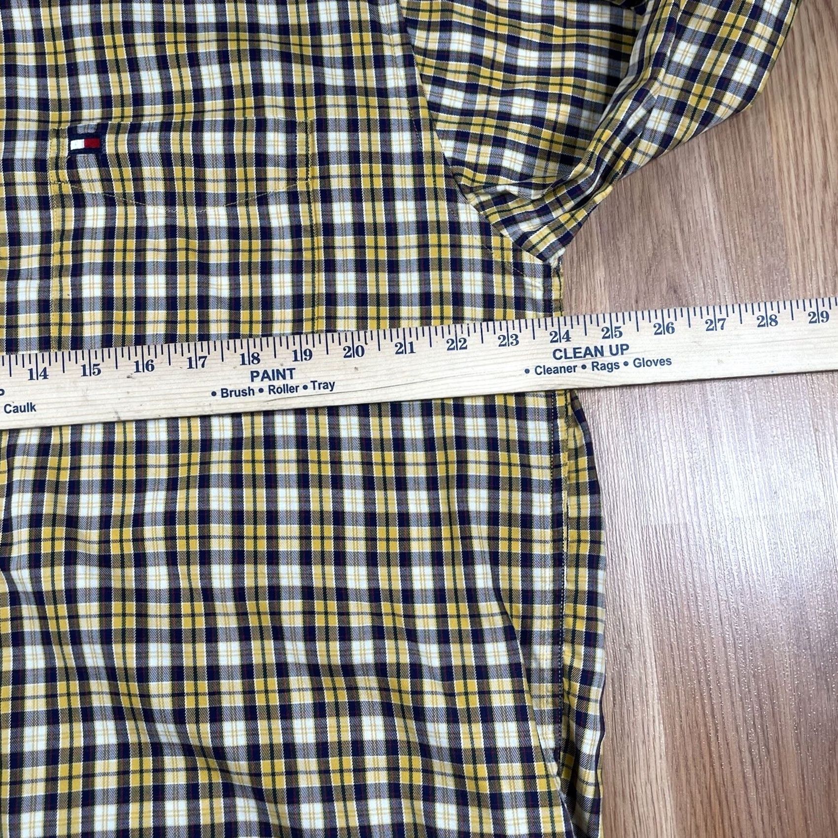 Tommy Hilfiger Tommy Hilfiger Button Down Long Sleeve Check Plaid Flannel Mens Size M Multicolor Cotton Button Down Shirt Regular Mens Size US M / EU 48-50 / 2 - 6 Thumbnail