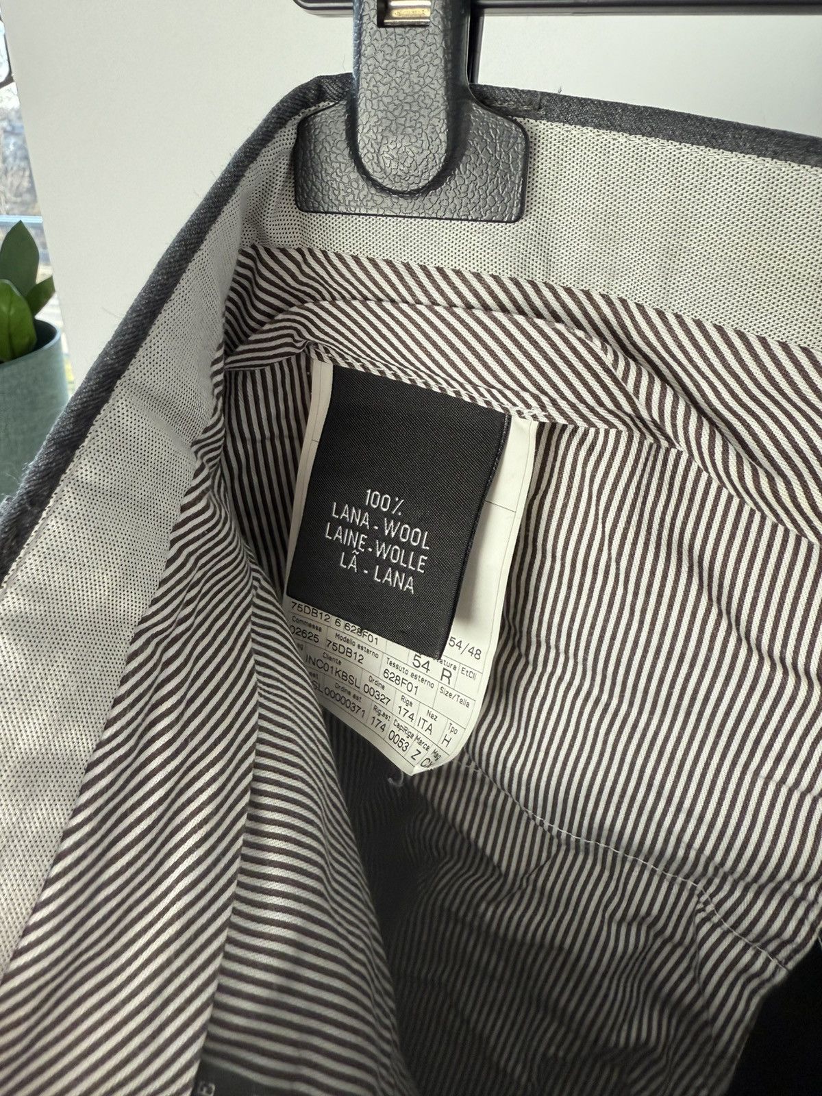Ermenegildo Zegna Ermenegildo Zegna Pants Wool S Gray Size US 36 / EU 52 - 15 Thumbnail