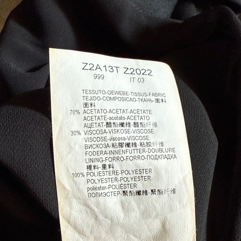 Emporio Armani Emporio Armani Women’s Small/4/40 Elegant Black Asymmetrica Size S / US 4 / IT 40 - 8 Thumbnail