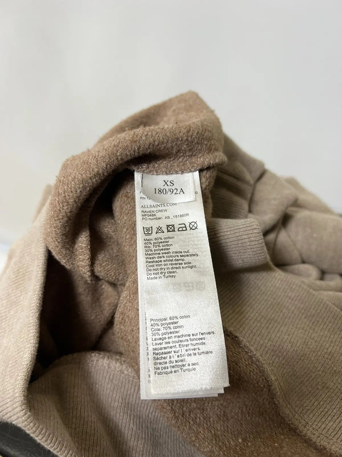 Allsaints × Japanese Brand All Saints Raven Crew Size US XS / EU 42 / 0 - 5 Thumbnail