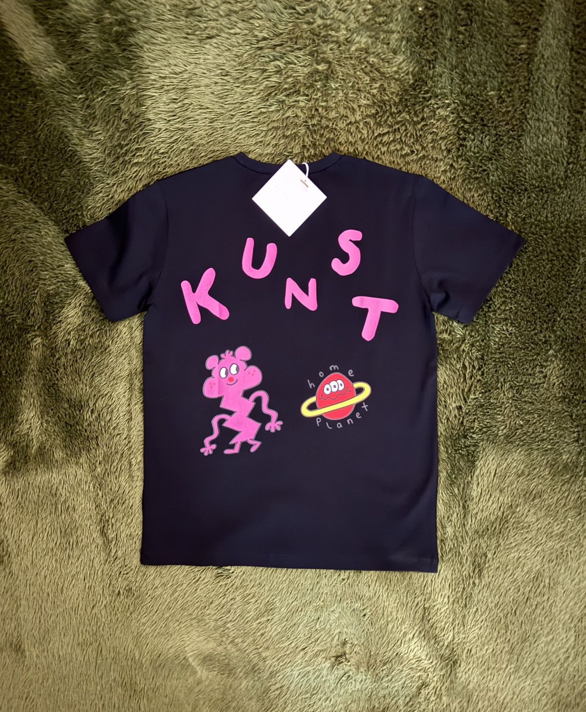 Japanese Brand [S] The Museum Visitor x Jon Burgerman Collaboration T-Shirt Size US S / EU 44-46 / 1 - 7 Thumbnail