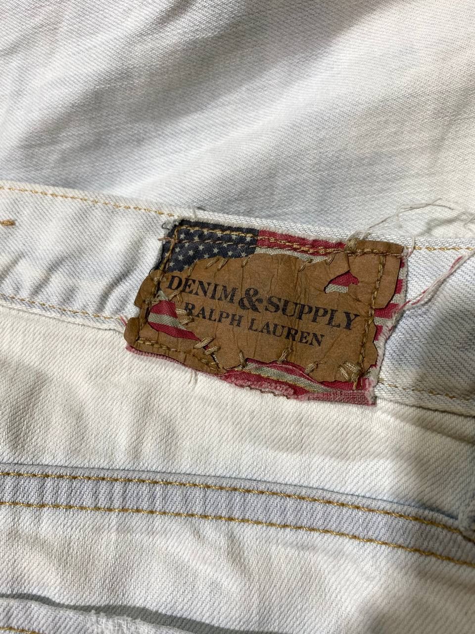 Polo Ralph Lauren Vintage Polo Ralph Lauren Faded Blue Straight Leg Jeans Size US 30 / EU 46 - 14 Thumbnail