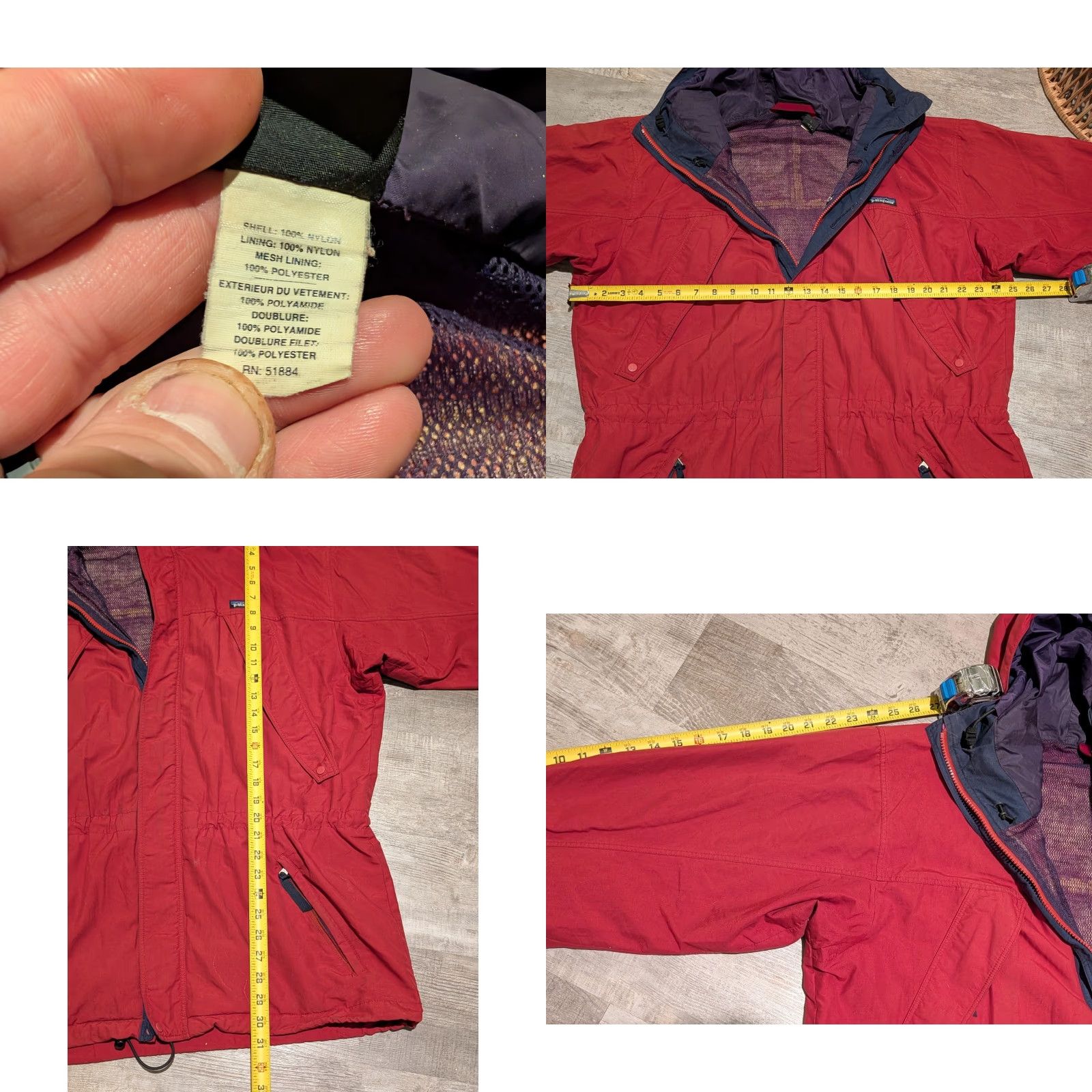 Patagonia VINTAGE Patagonia Storm Snow Jacket Unisex L Red Hooded Ski Coat 83602 Size US L / EU 52-54 / 3 - 9 Thumbnail