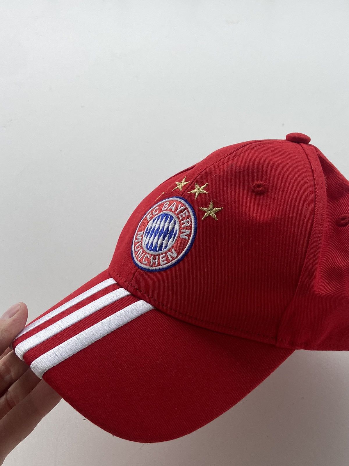 Vintage Adidas FC Bayern Soccer cap Size ONE SIZE - 5 Thumbnail