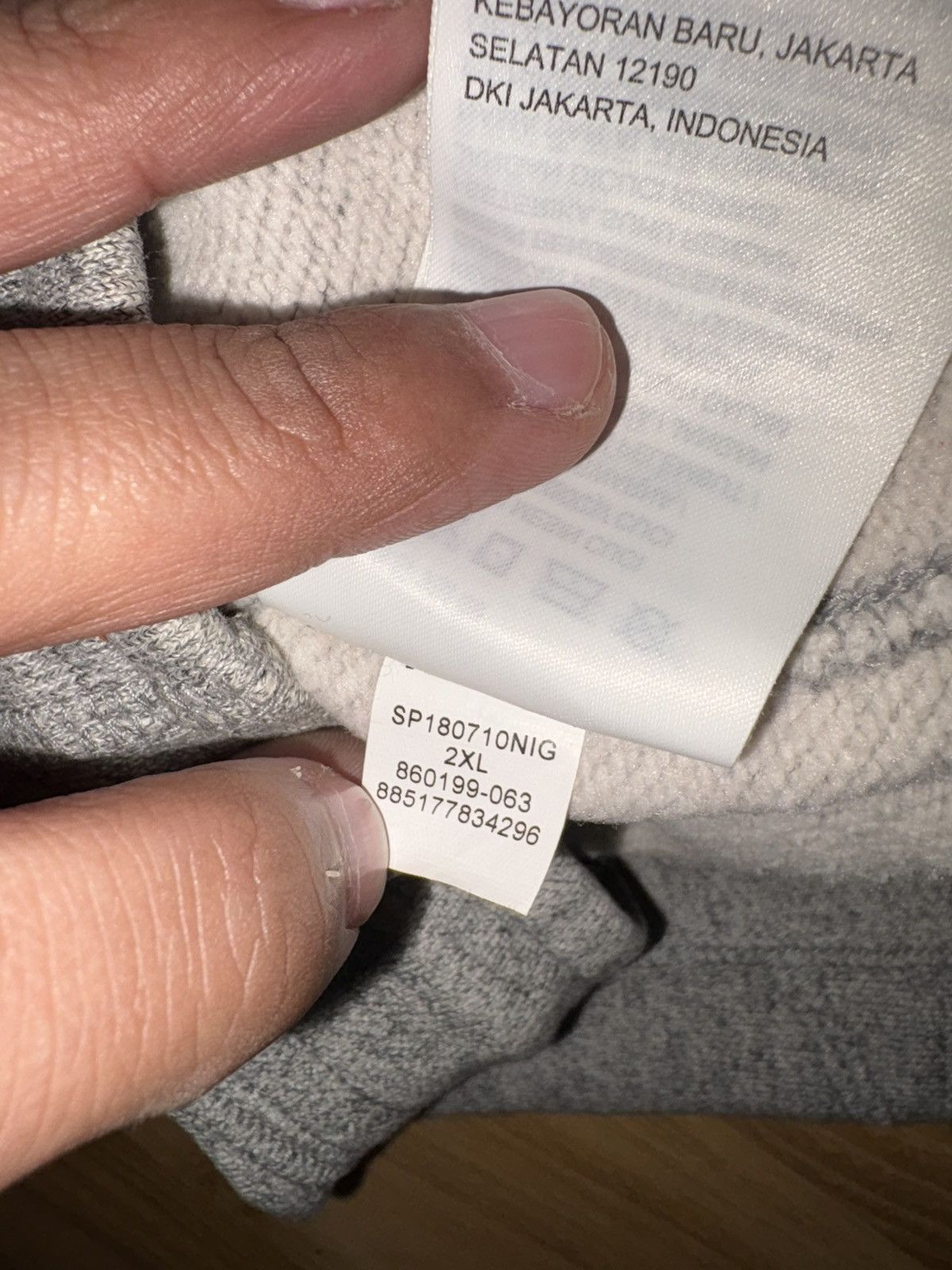 Jordan Brand Air Jordan Flight Fleece Sweatpants Grey XXL 2018 Vtg Style Size US 37 - 13 Thumbnail