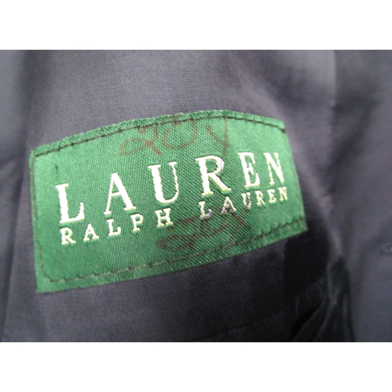 Ralph Lauren Lauren Ralph Lauren Mens Blazer Jacket Regular Fit Blue Wool 2 Button Single Breasted Size 40R - 3 Thumbnail