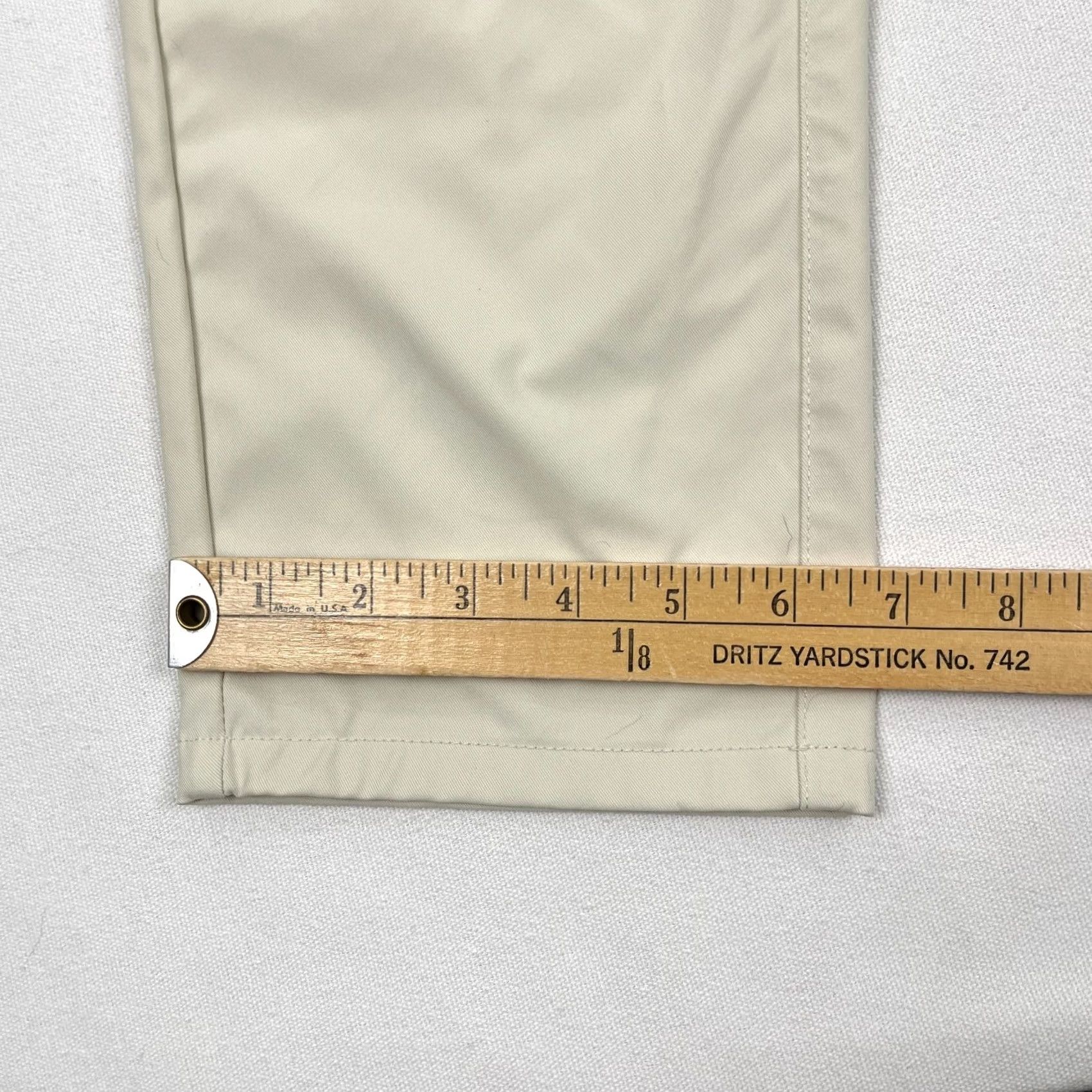 Vintage Marcus Pierce Renegade Pants Mens 34 x 31 Slim Straight Birch Brown Casual Golf Pants Mens Slim 34x31 Brown Exterior: Button, Zipper, Logo Vintage: No Size US 34 / EU 50 - 6 Thumbnail
