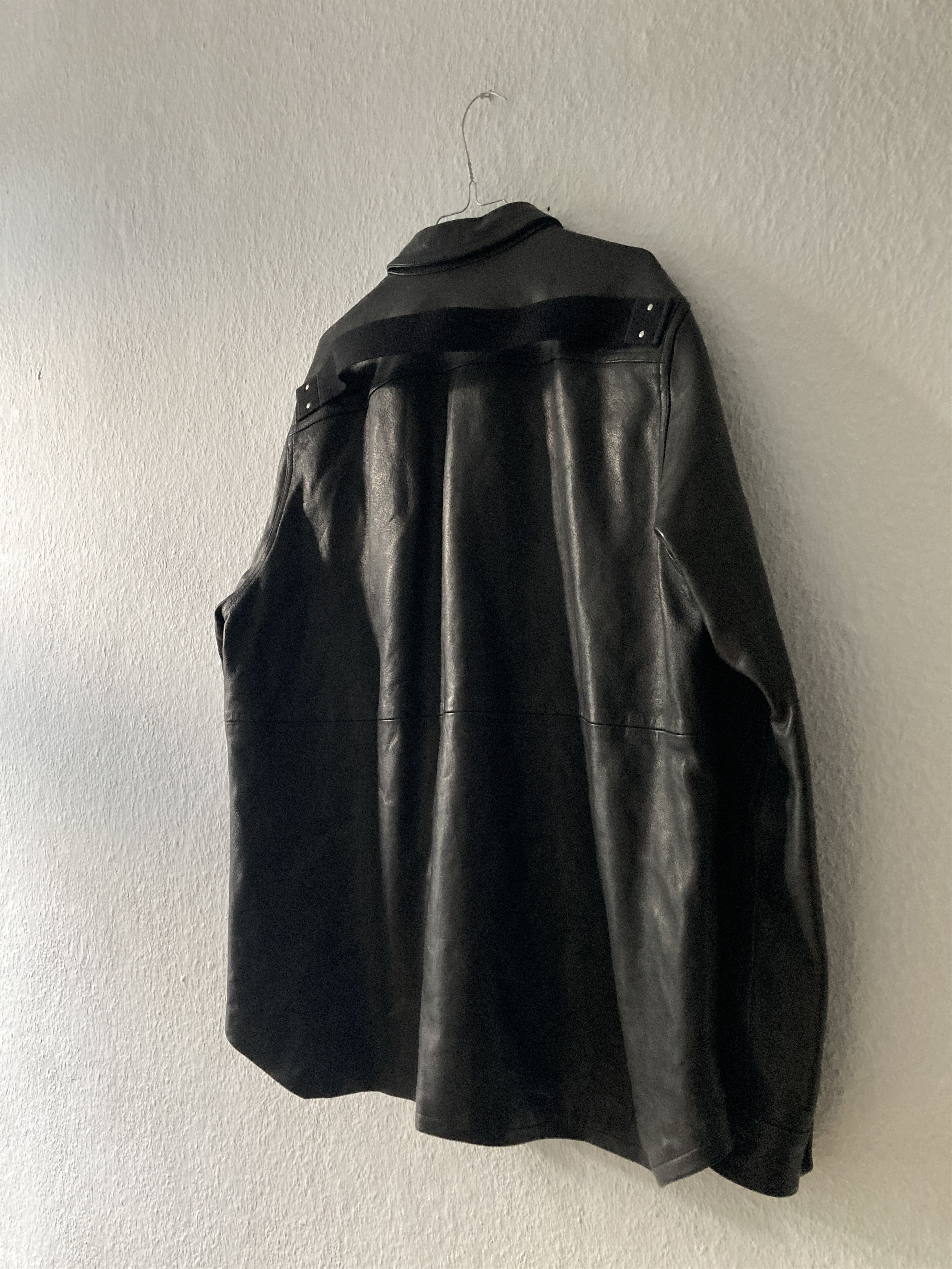 Rick Owens F/W 25 "CONCORDIANS" Lamb Leather Shirt Jacket Rick Owens 54 Size US L / EU 52-54 / 3 - 10 Thumbnail