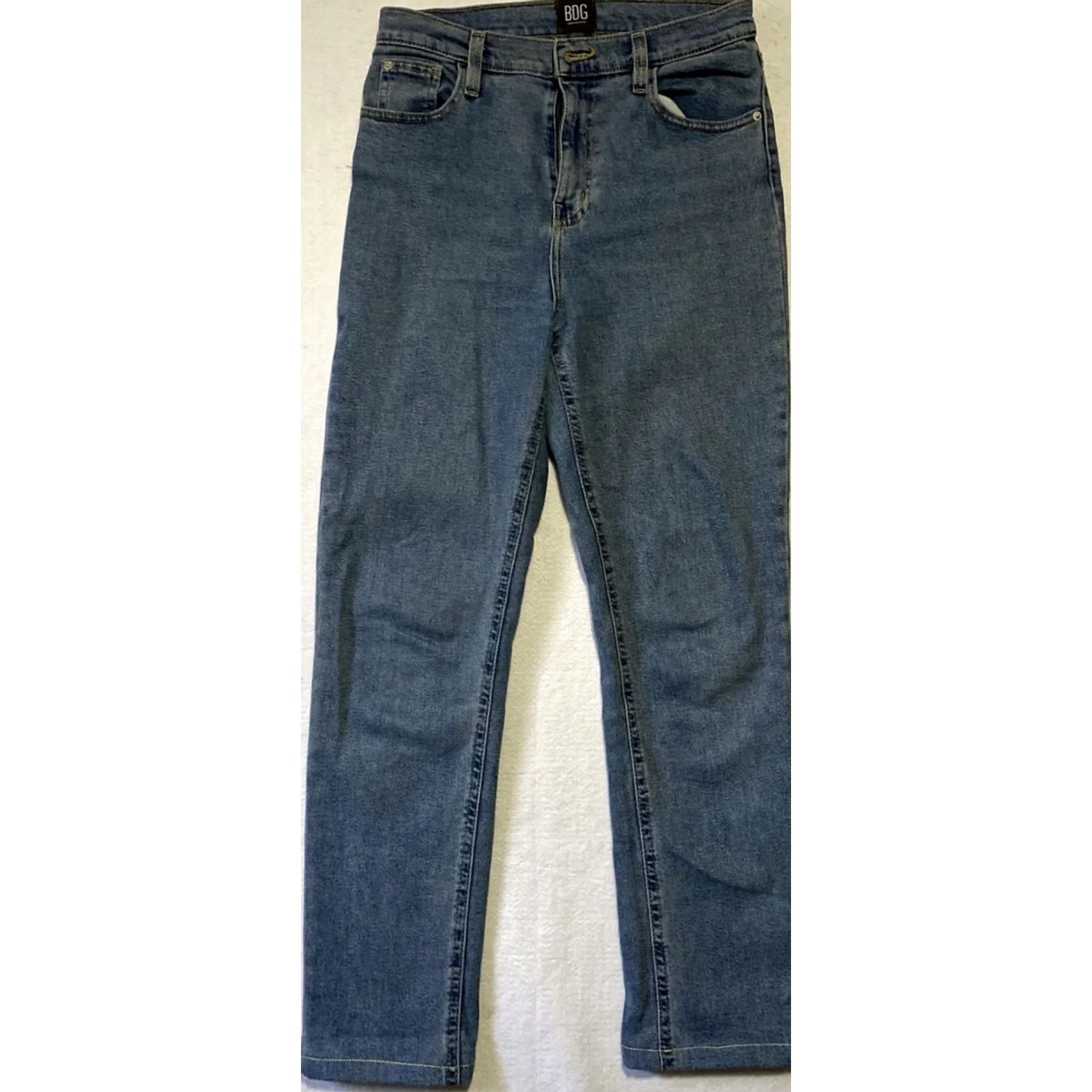Urban Outfitters Urban Outfitters Jeans Skinny High Rise Women's Denim Blue W28 L27 28-9 Size Regular Zip Closure Skinny Fit 27in Inseam Mens Womens Girls Boys Size 28" / US 6 / IT 42 - 2 Thumbnail