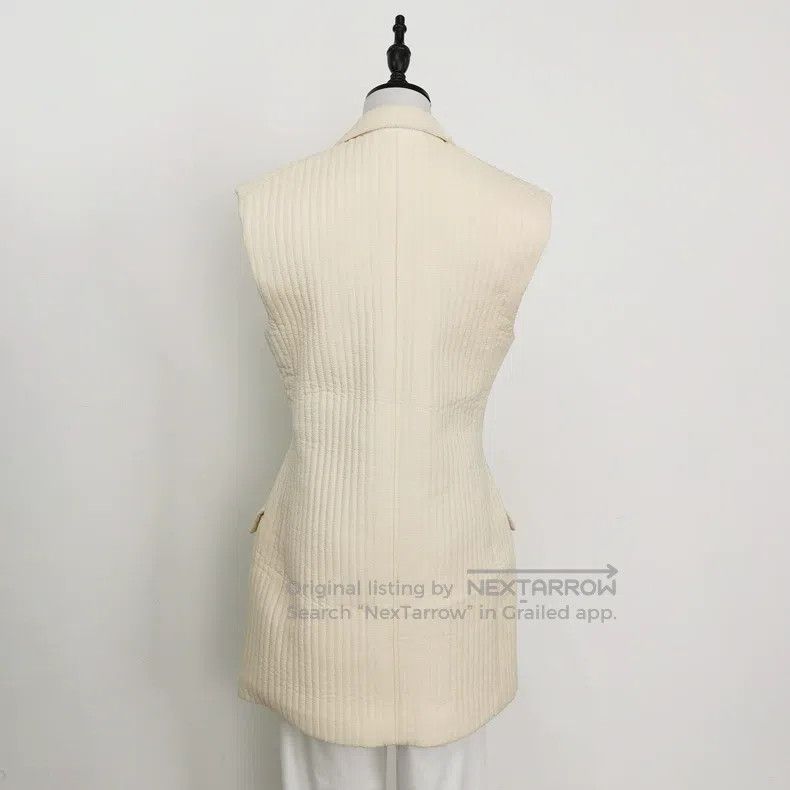 Jil Sander Jil Sander size 34 Cotton solid lapel jacket Size 4XL / US 24-26 - 2 Thumbnail