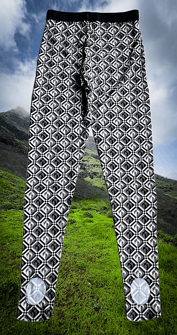 Marine Serre Crescent moon diamond jacquard print leggings Size 28" / US 6 / IT 42 - 2 Thumbnail