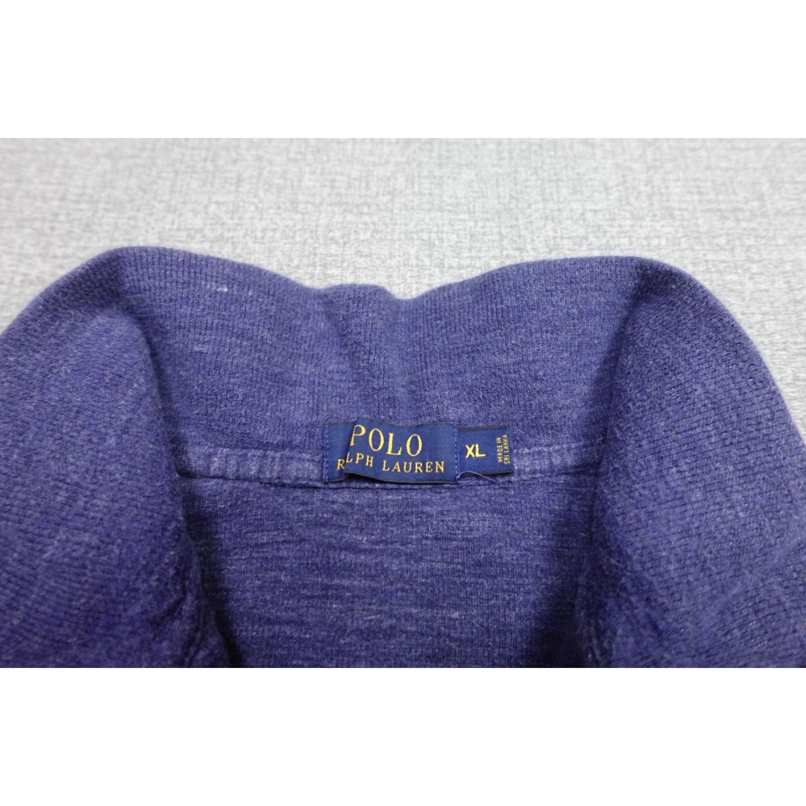 Ralph Lauren Nike Polo Ralph Lauren Quarter Zip Sweater Mens XL Blue Pullover Preppy Filament Zip VINTAGE? Size US XL / EU 56 / 4 - 2 Thumbnail