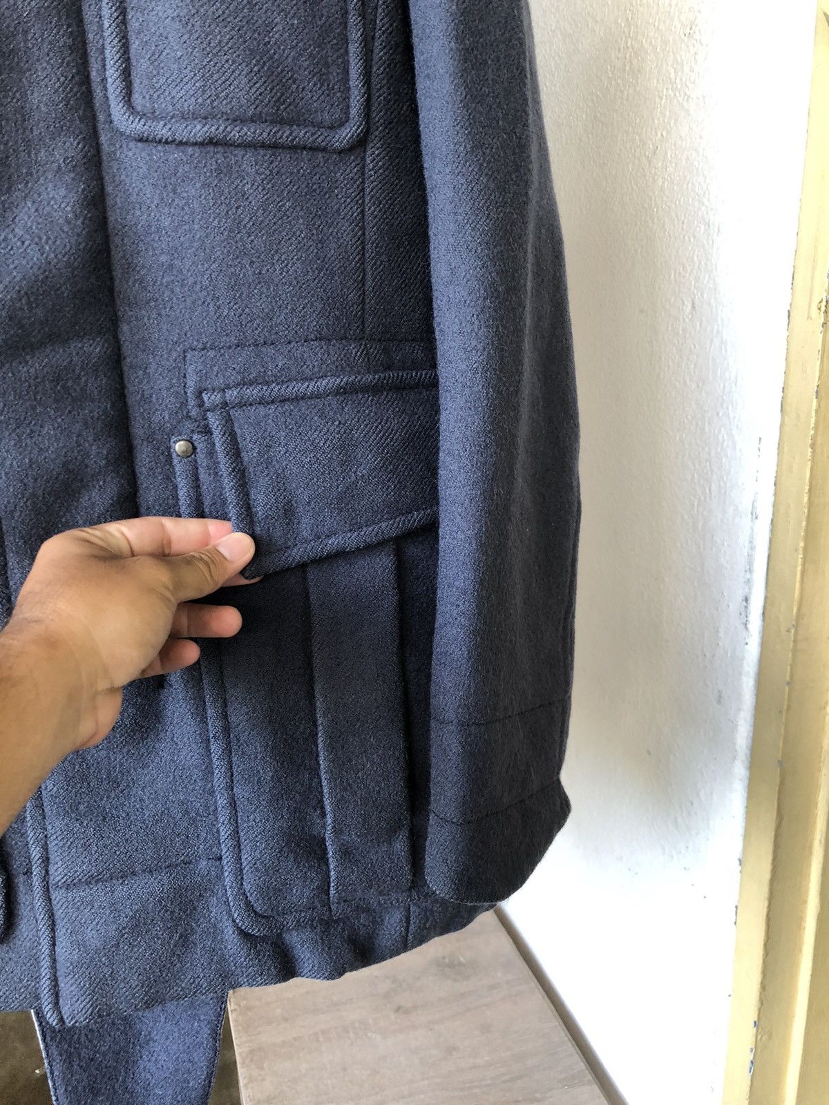 Prada Vintage 90s Prada Wool Jacket Size US S / EU 44-46 / 1 - 7 Thumbnail