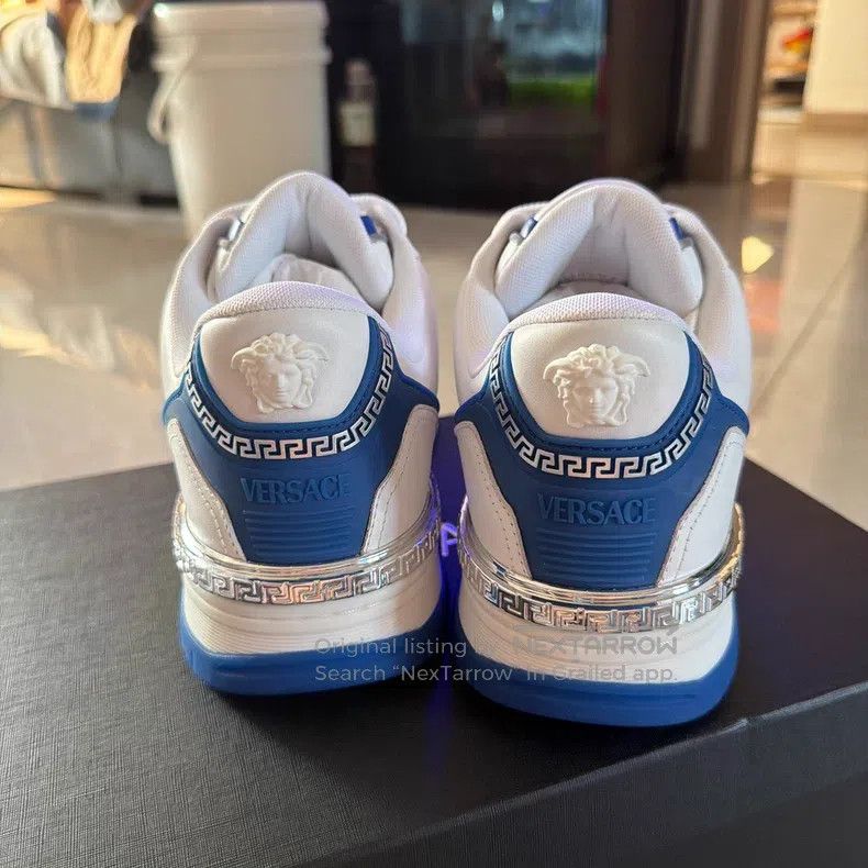 Versace Versace Calfskin sneakers Size US 10 / EU 43 - 3 Thumbnail