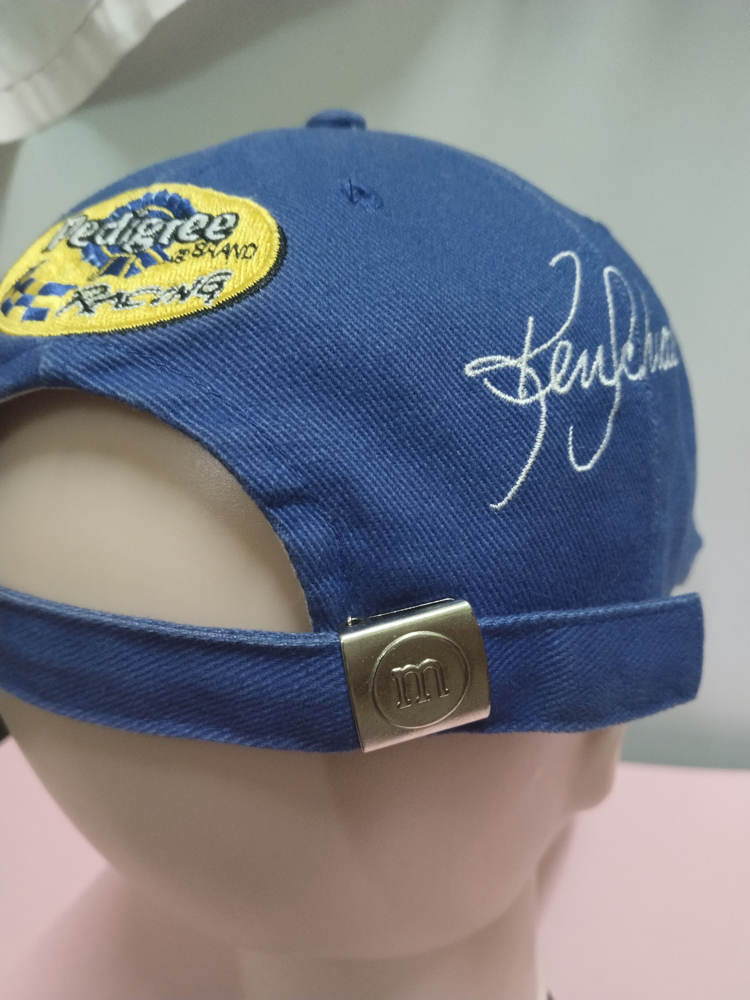 NASCAR VINTAGE M&M KEN SCHRADER NASCAR CAP ADJUSTABLE CLIP Size ONE SIZE - 5 Thumbnail