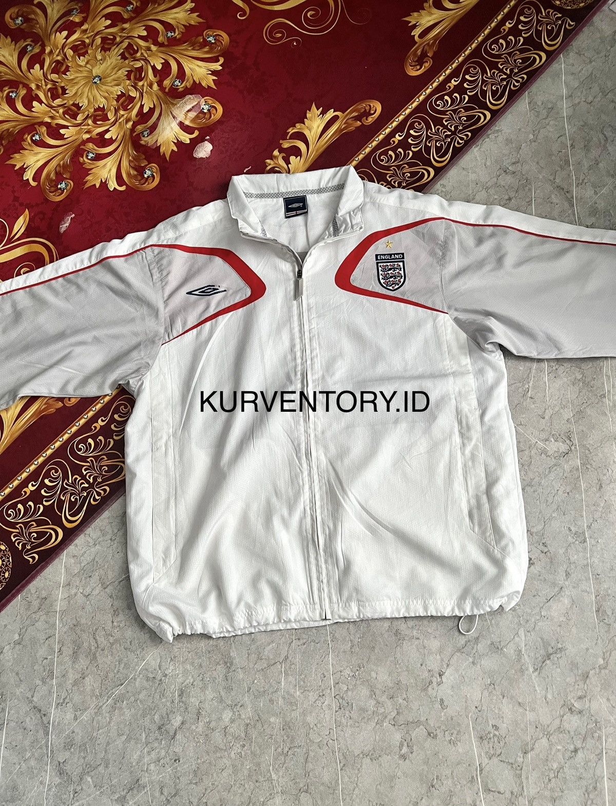 Other (SOLD OUT) Umbro England Windbreaker Size US L / EU 52-54 / 3 - 5 Thumbnail
