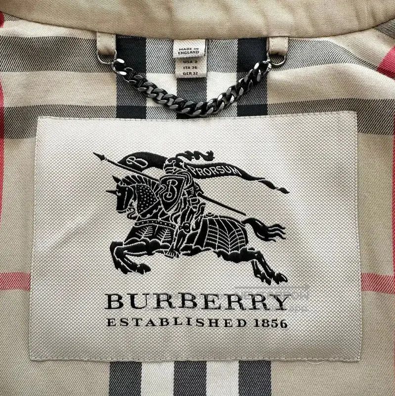 Burberry Burberry Khaki Women's Trench Coat Size S. Size S / US 4 / IT 40 - 8 Thumbnail