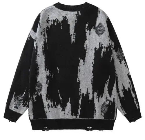 Aran Isles Knitwear × Japanese Brand Hip Hop Ripped Sweaters Grunge Size US M / EU 48-50 / 2 - 1 Thumbnail
