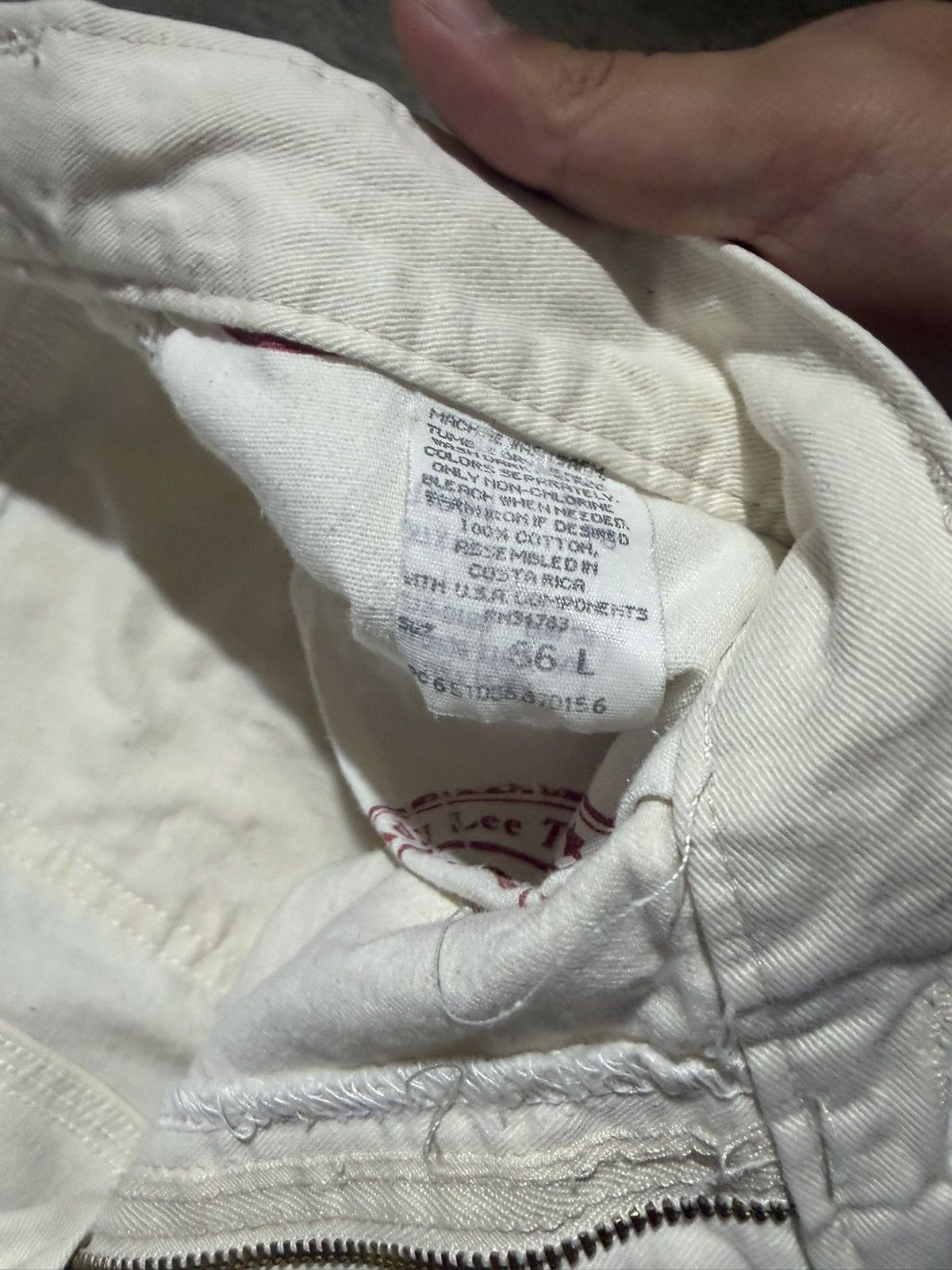 Lee Lee Durangee Cream Shorts Size US 36 / EU 52 - 3 Thumbnail
