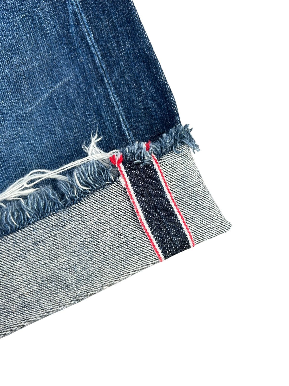 Kapital Vintage Edwin 505 Selvedge Short Denim Jeans baggy Size US 30 / EU 46 - 2 Thumbnail
