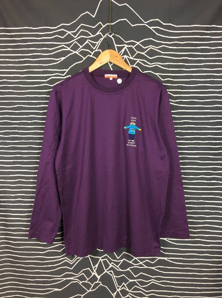 Jean Charles De Castelbajac Jean Charles De Castelbajac Travel Bear Embroidered Logo Tee Size US L / EU 52-54 / 3 - 1 Thumbnail