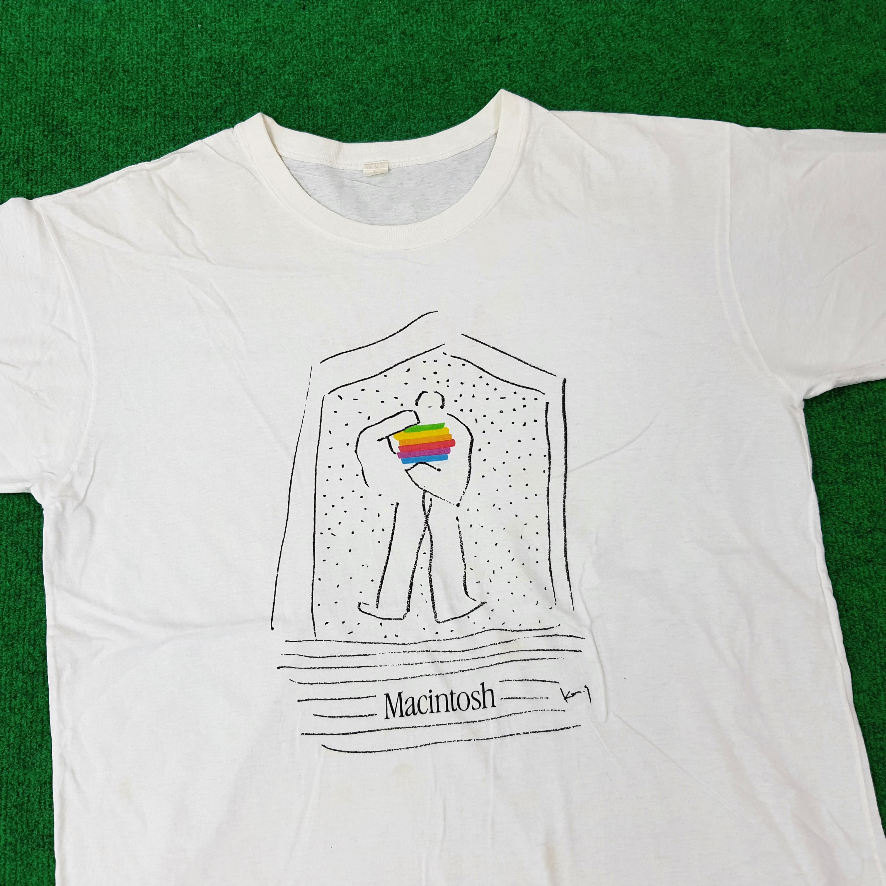 Apple Vintage Macintosh by Apple Product Tshirt C259N10 Size US M / EU 48-50 / 2 - 2 Thumbnail