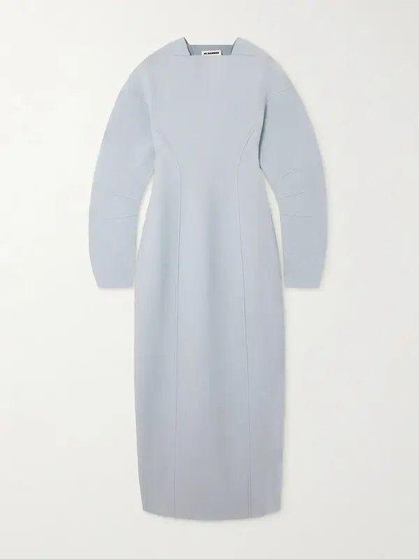 Jil Sander o1w1db10825 Dress in Light Blue Size S / US 4 / IT 40 - 1 Thumbnail