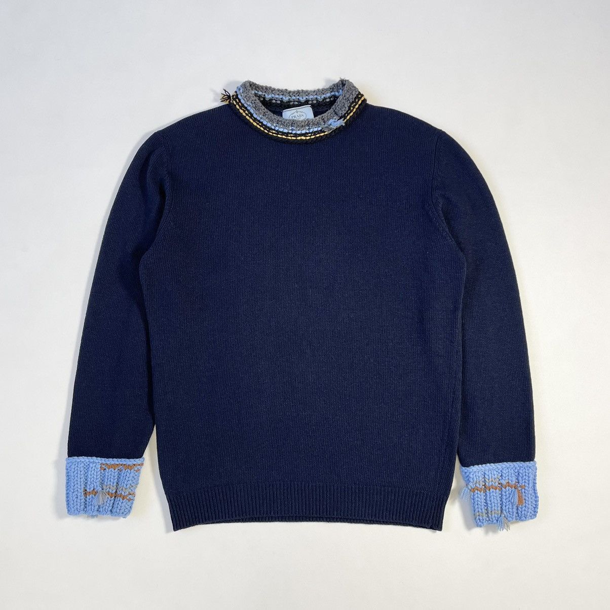 Prada A/W 17 ‘Frankenstein Stitch’ Sweater Size US M / EU 48-50 / 2 - 1 Thumbnail