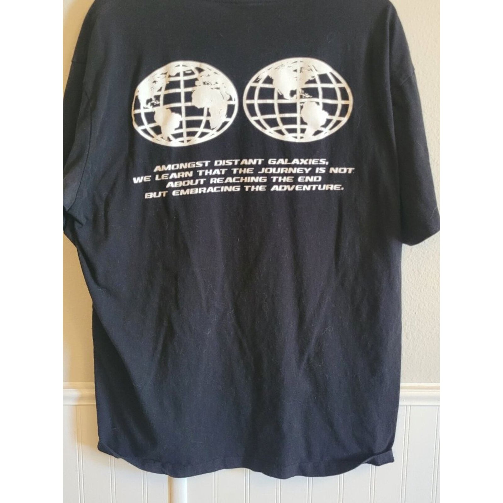 NASA Fabric of History NASA Galaxy Quote Graphic Tee XL Size US XL / EU 56 / 4 - 4 Thumbnail